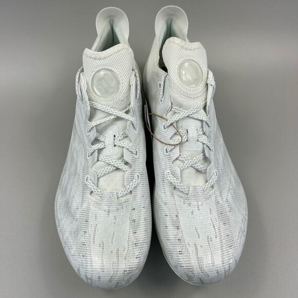 Adidas Adizero Electric Speed Juice Pack Men Size 8.5 White Football Cleats NEW - Picture 3 of 6